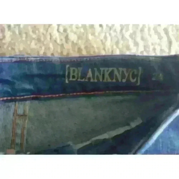 BLANK NYC Fringe Denim Shorts - Picture 2 of 3